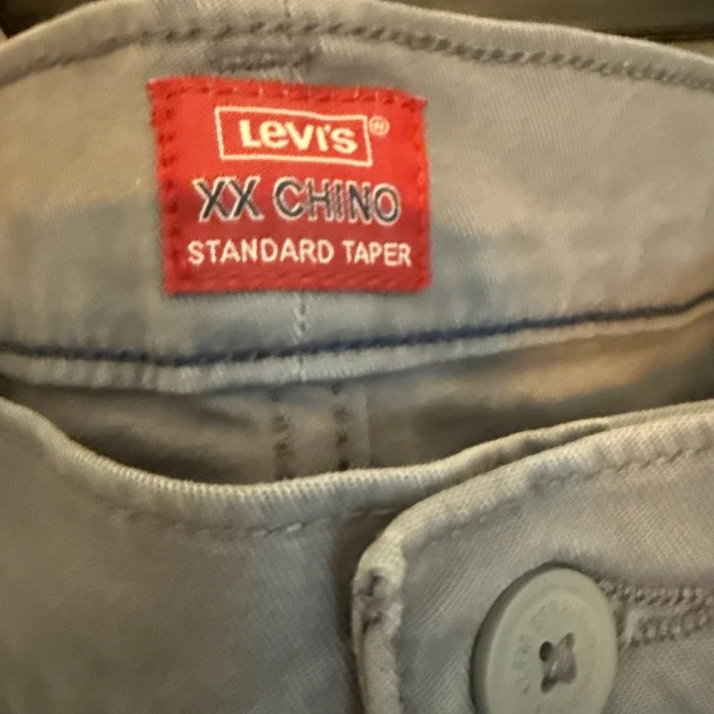Levi's XX Chino Pants Men's 52X31 Blue Standard Taper ‎ (big & Tall)
